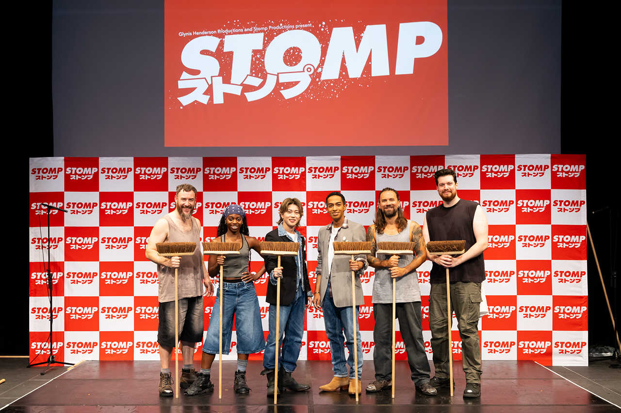『STOMP ストンプ』記者発表会