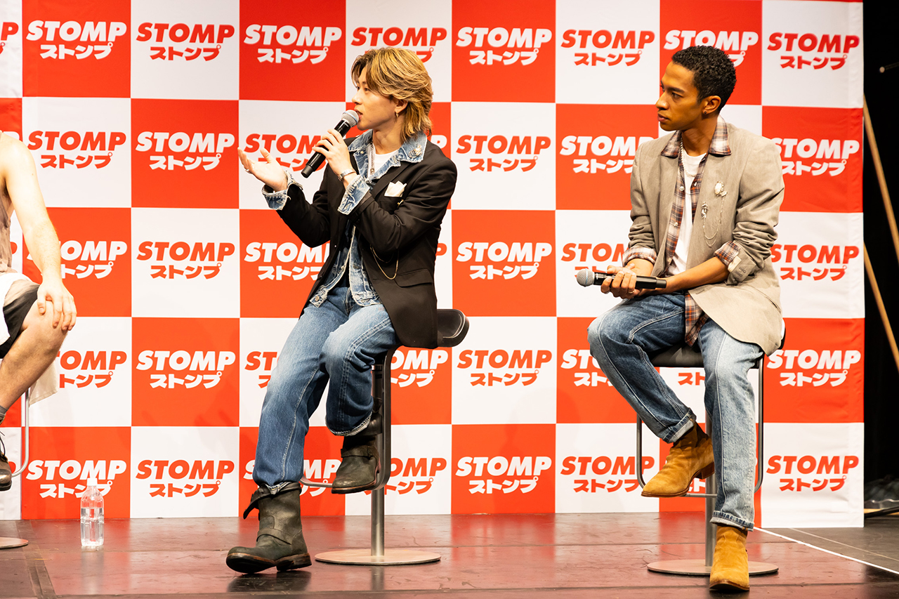 『STOMP ストンプ』記者発表会