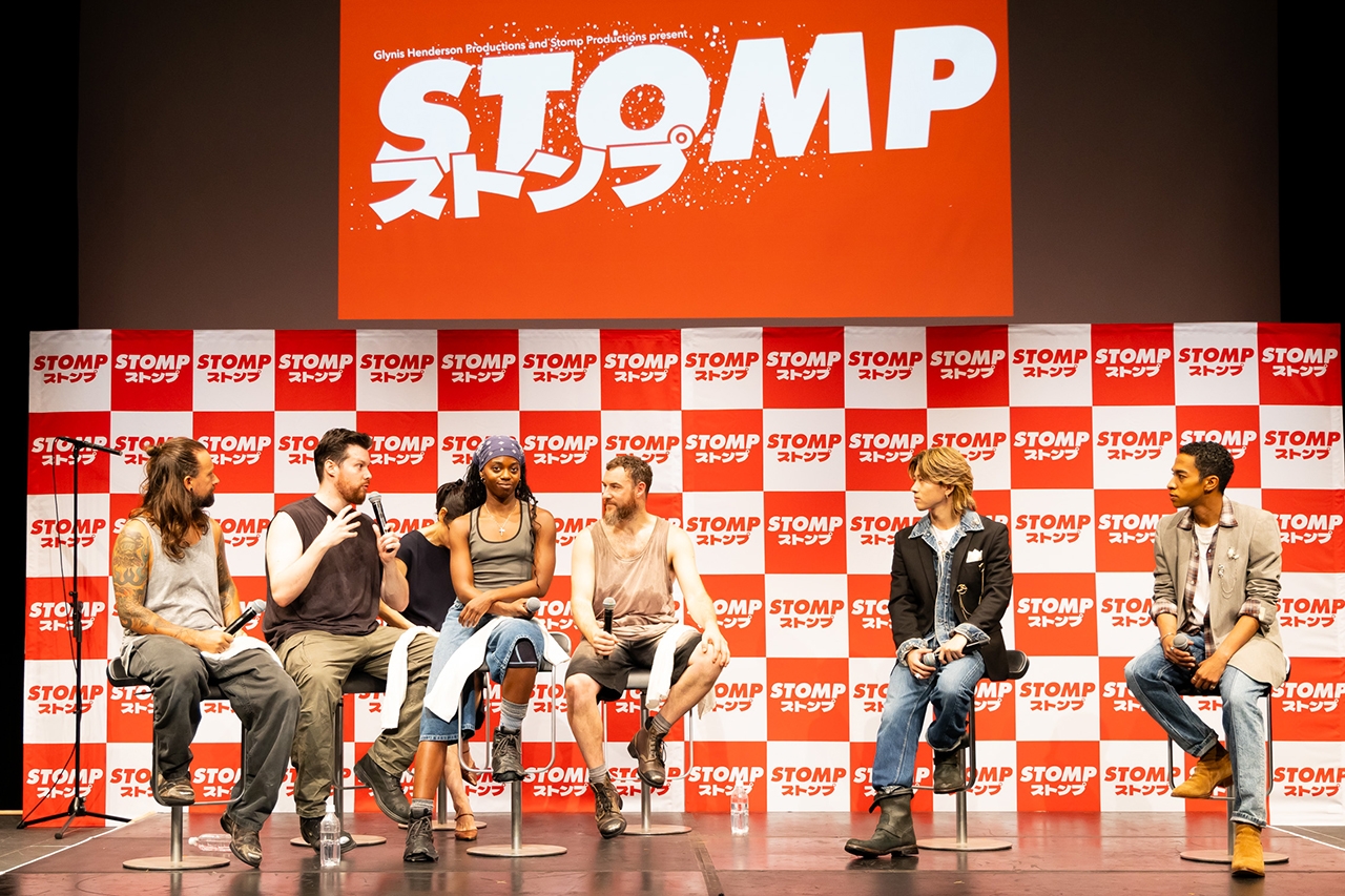 『STOMP ストンプ』記者発表会
