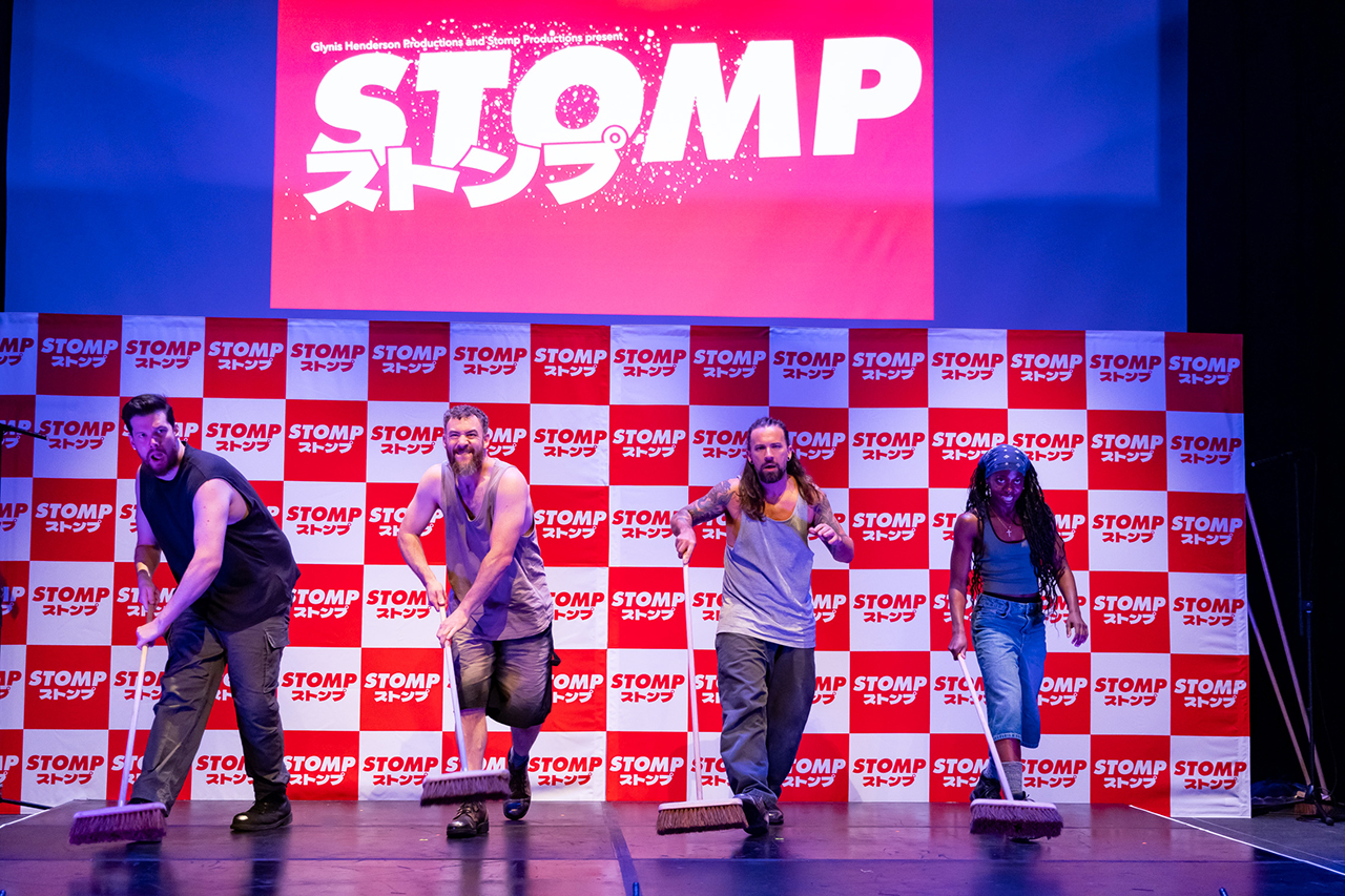 『STOMP ストンプ』記者発表会