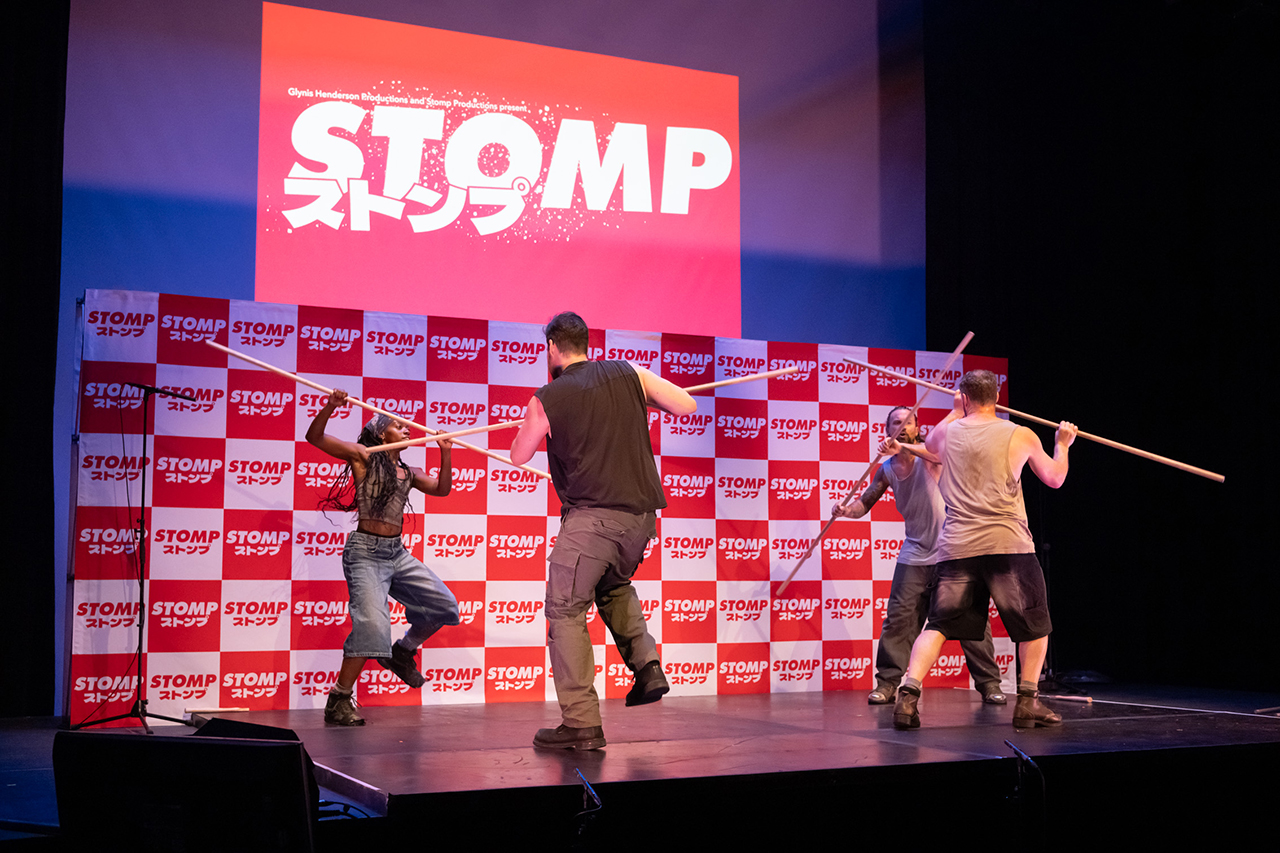 『STOMP ストンプ』記者発表会